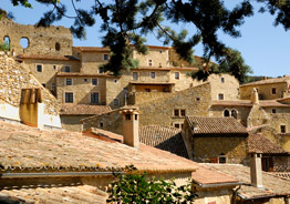 Typisch Ardèche Dorf